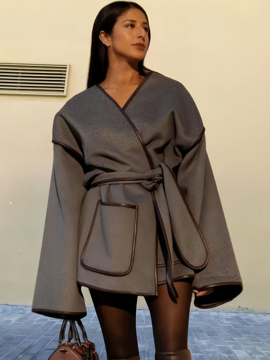 Damen Kimono-Style Überwurf R&B