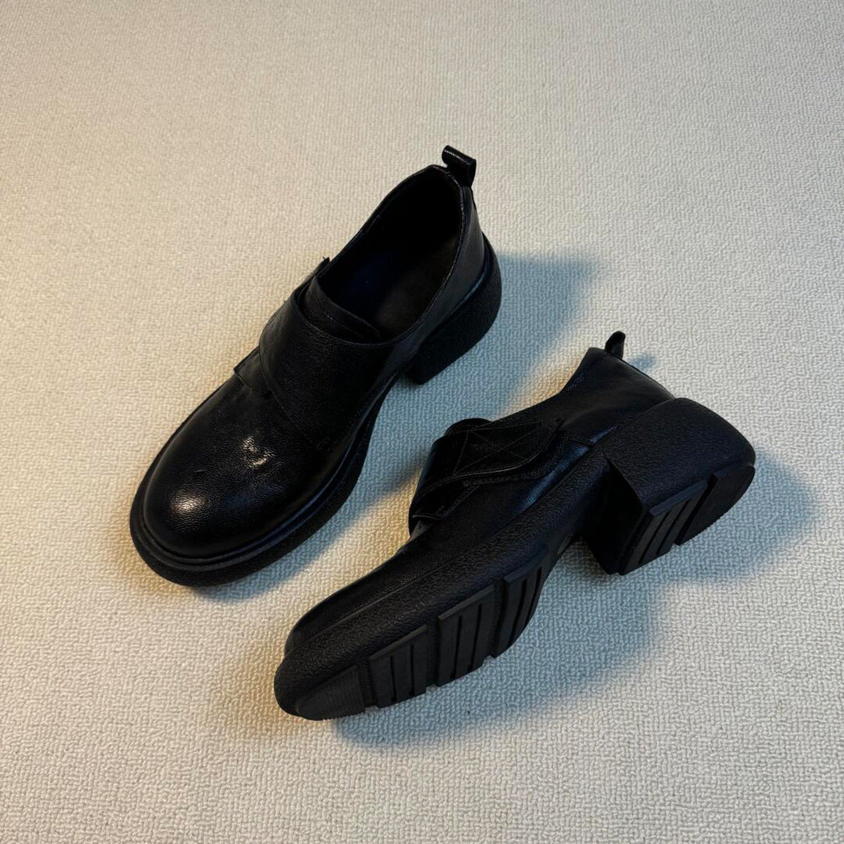 Damen Modische Slip-On Stiefel