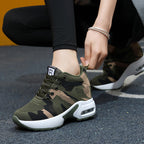 Damen Luftdurchlässige Sneakers mit dämpfender Sohle und atmungsaktivem Obermaterial