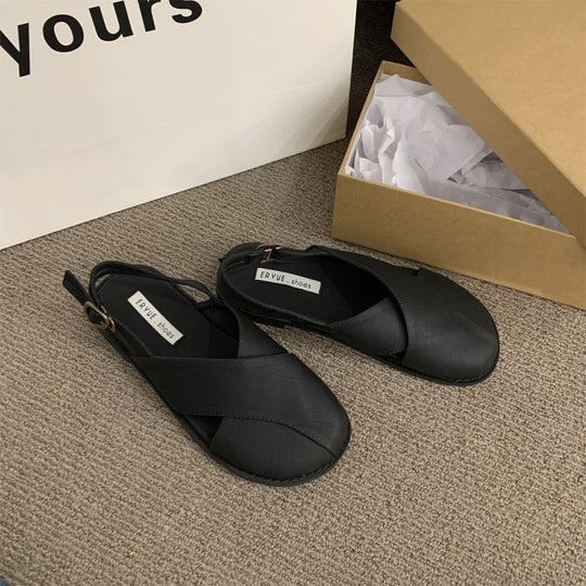 Damen Komfortable Sandalen mit praktischem Klettverschluss und modernem Schnitt R&B