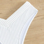 Damen Hoch taillierter Slip mit trendiger V-Form R&B