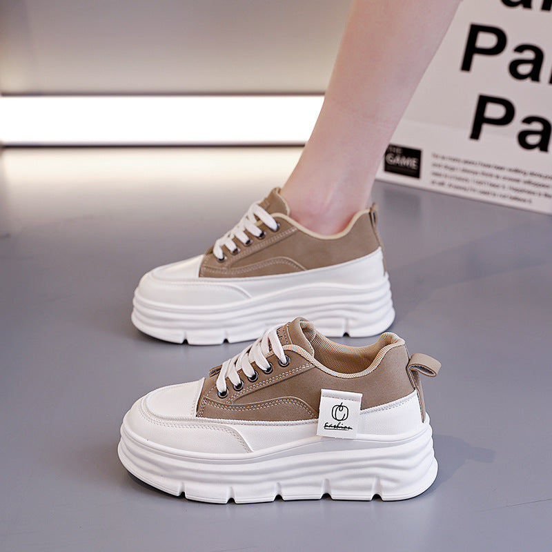 Damen Modische Chunky Sneakers mit erhöhtem Komfort und rutschfester Sohle R&B