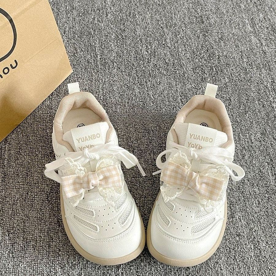 Damen Sportliche Sneakers mit modischem Muster und dämpfender Sohle