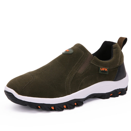Damen Slip-On Sport Sneakers mit rutschfester Sohle und atmungsaktivem Obermaterial R&B
