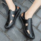 Herren Freizeitliche Sandalen mit rutschfester Sohle und atmungsaktiven Einsätzen R&B