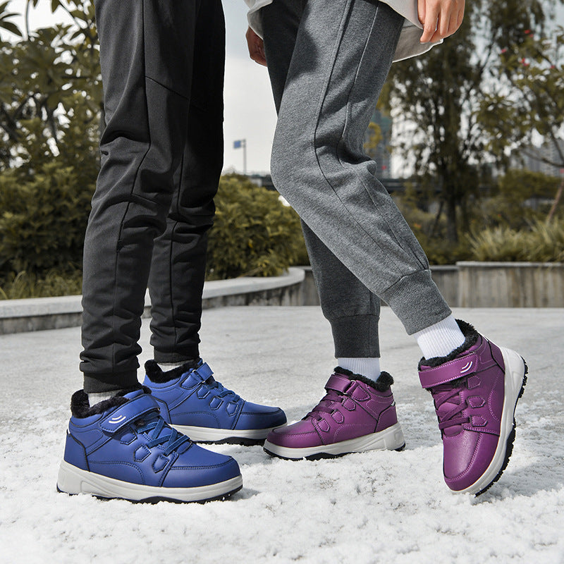 Damen isolierte Outdoor-Wanderschuhe mit rutschfester Sohle und verstellbarem Klettverschluss R&B