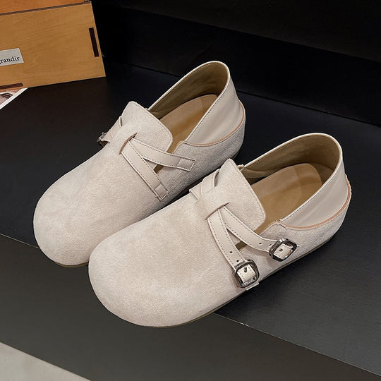 Damen Clogs mit modischem Riemendesign und komfortabler Sohle R&B