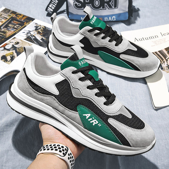 Damen Moderne Sneaker mit atmungsaktiver Mesh-Oberfläche R&B