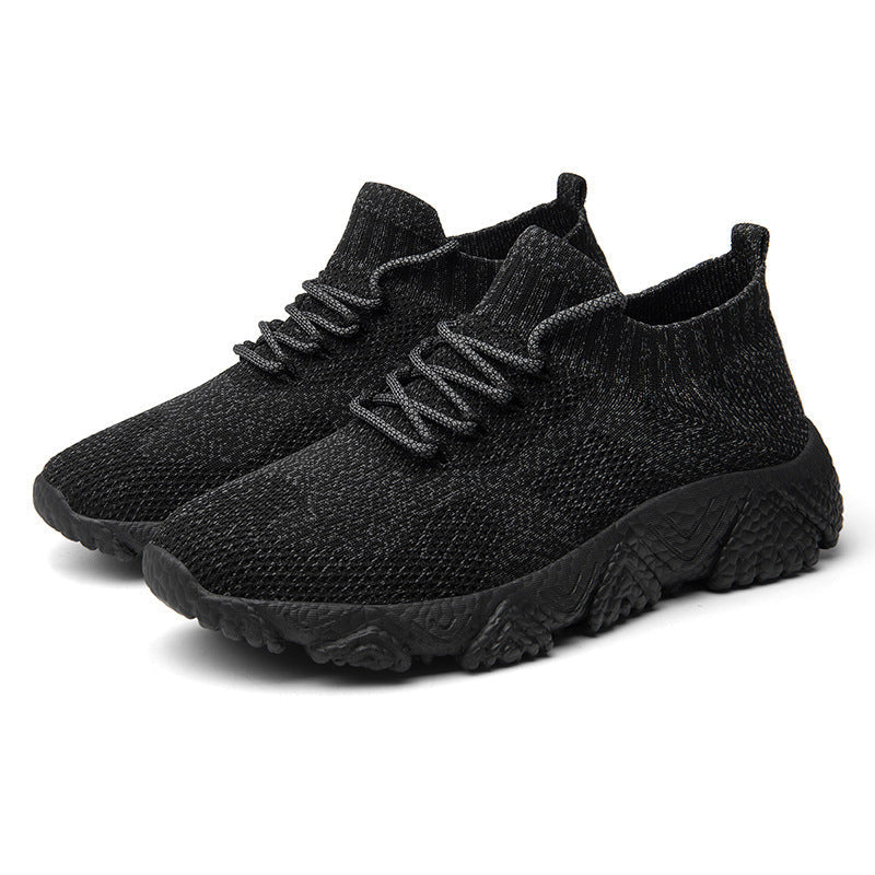 Unisex nan urbaner Strick-Schlupfsneaker mit sockenhaftem Schaft und markanter Profilsohle R&B