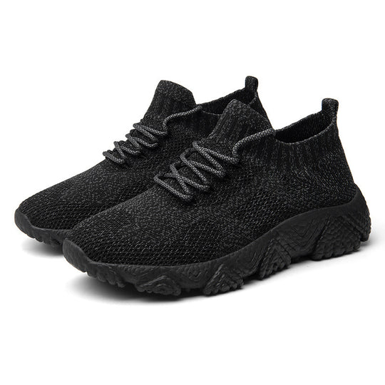 Unisex nan urbaner Strick-Schlupfsneaker mit sockenhaftem Schaft und markanter Profilsohle R&B