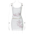 Damen Top und Rock Set R&B