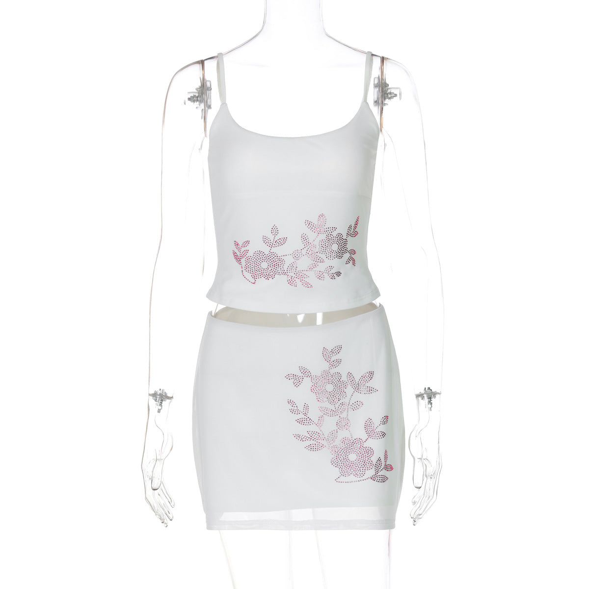 Damen Top und Rock Set R&B