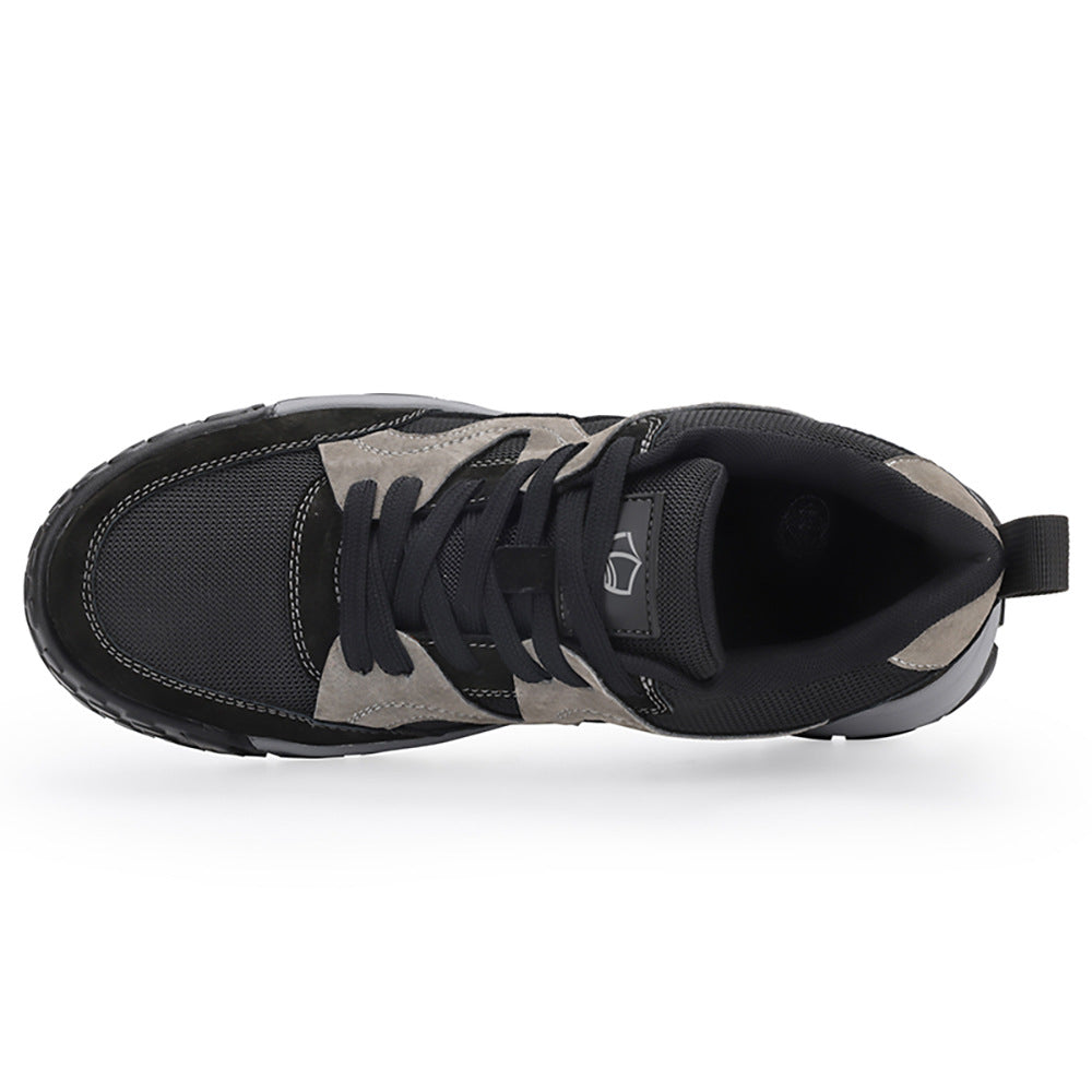 Herren sportliche Freizeitschuhe mit rutschfester Profilsohle und atmungsaktiver Obermaterialkombination R&B