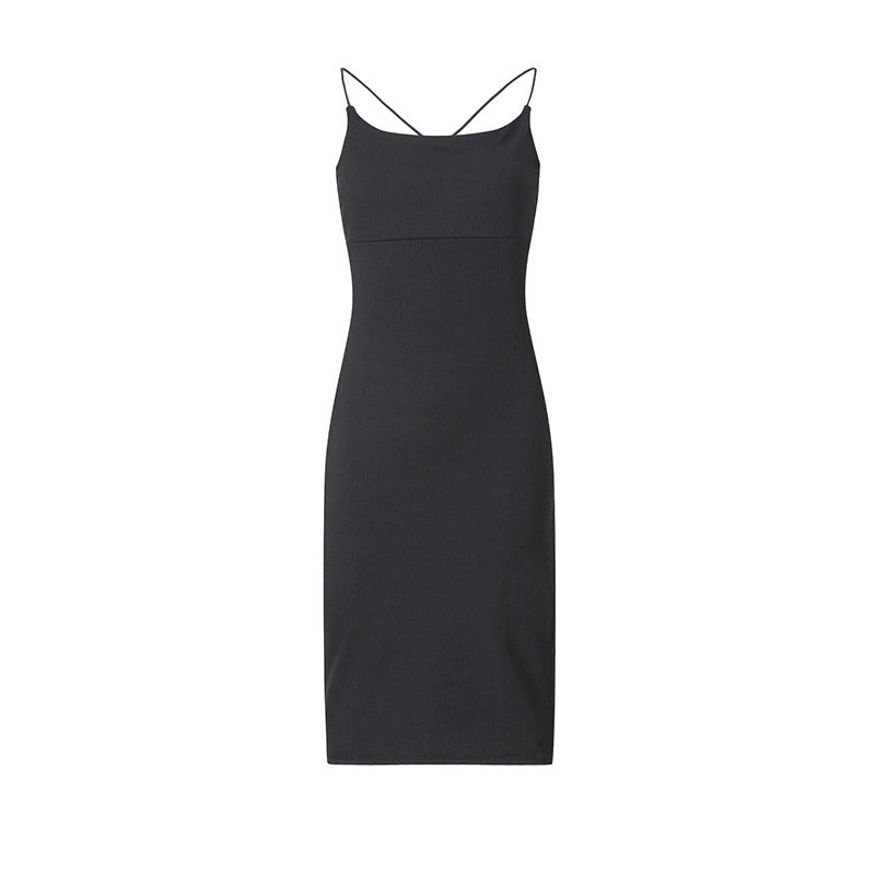 Damen Laced Back Bodycon Kleid R&B
