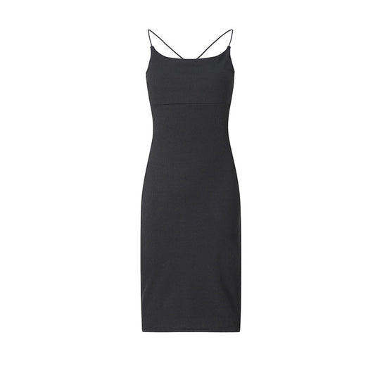 Damen Laced Back Bodycon Kleid R&B