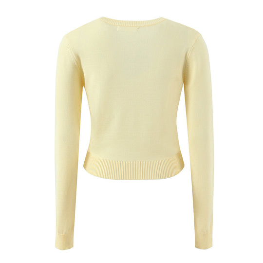 Damen Strickjacke mit eleganten Knöpfen und figurfreundlichem Schnitt R&B