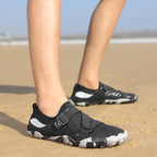 Damen Flexible Wassersportschuhe mit verstellbarem Klettverschluss R&B