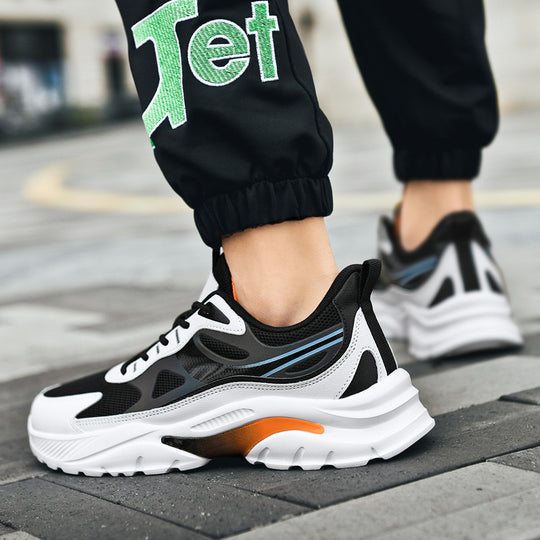 Damen Sportliche Hybrid-Sneaker mit atmungsaktiver Netzstruktur und dämpfender Sohle R&B