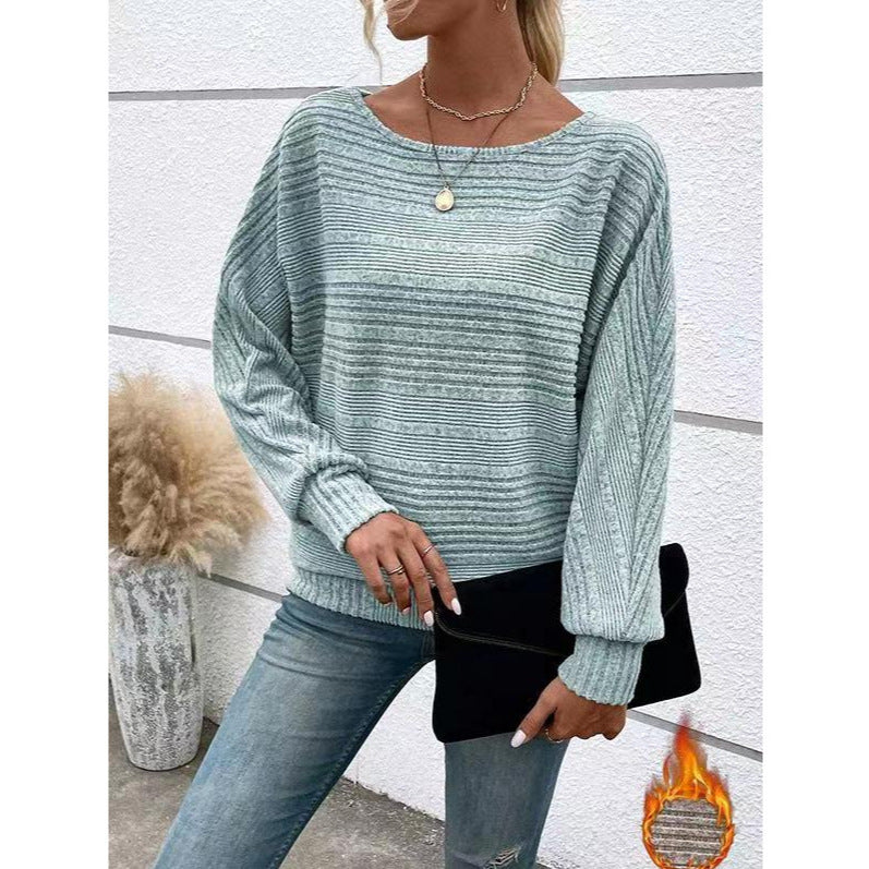 Damen Pullover mit strukturiertem Muster R&B