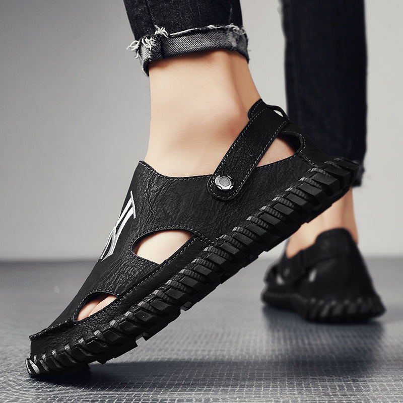 Damen Bequeme Clogs mit verstellbarem Riemen und rutschfester Sohle R&B