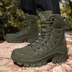 Damen Robuste Outdoor-Wanderstiefel mit rutschfester Sohle und isolierendem Innenfutter