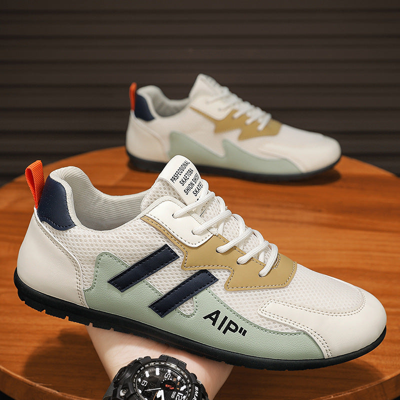 Damen Sportliche Sneaker mit atmungsaktiver Mesh-Oberfläche und rutschfester Sohle R&B