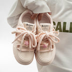 Damen Sneakers mit verspieltem Sternenmotiv und weicher Dämpfung