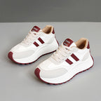 Damen Modische Chunky Sneakers mit dämpfendem Sohlenprofil und atmungsaktivem Obermaterial R&B