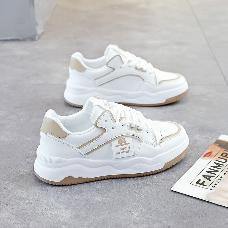 Damen sportliche Sneakers mit robustem Profil und flexiblem Obermaterial R&B