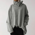 R&B | Trendiger einfarbiger Rollkragenpullover