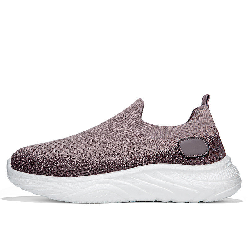 Damen Stretch-Sneaker mit atmungsaktivem Obermaterial und dämpfender Sohle