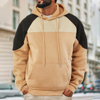 Herren Kapuzensweater mit ergonomischem Schnitt und strukturiertem Obermaterial R&B
