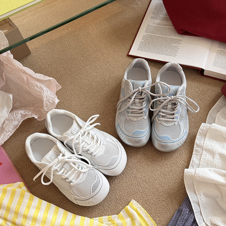 Damen Sportliche Freizeitschuhe mit atmungsaktivem Obermaterial und stoßdämpfender Sohle
