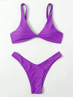 R&B | Bügel-Bikini-Set Push-Up-Bh und Tanga-Bademode für Damen