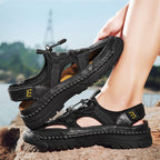 Damen Sportliche Sandalen mit atmungsaktivem Mesh und rutschfester Sohle R&B