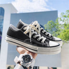 Damen lässige Textilsneaker mit rutschfester Sohle R&B