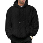Herren Kuscheliger Hoodiepullover mit strukturiertem Design und modernem Schnitt R&B