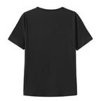 Damen Oversized Statement T-Shirt mit kreativem Schriftzug R&B