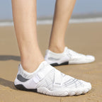 Damen Flexible Wassersportschuhe mit verstellbarem Klettverschluss R&B