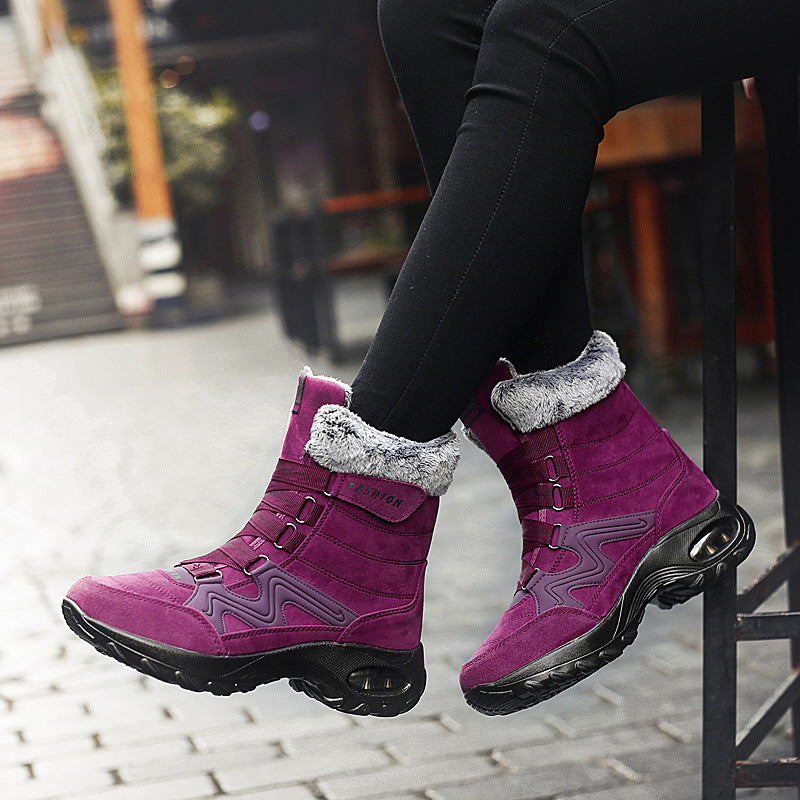 Damen Winterstiefel mit kuscheligem Innenfutter und rutschfester Sohle R&B