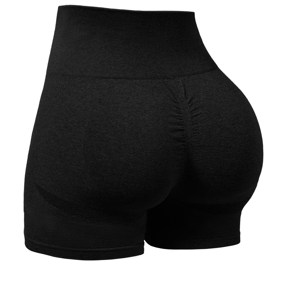 Damen Hochbundige Fitness Shorts mit innovativer FormgR&Bung R&B