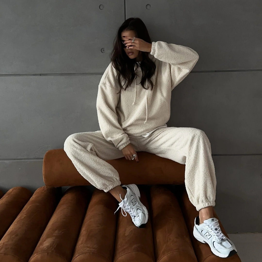 Damen Kuscheliges und stylisches Sweatset R&B