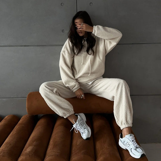 Damen Kuscheliges und stylisches Sweatset R&B