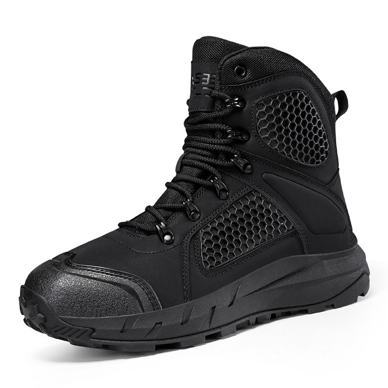 Herren Tactical Stiefel mit griffiger Sohle und atmungsaktiver Struktur R&B