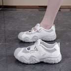 Damen Mesh-Outdoor-Sneaker mit verstellbarem Klettverschluss R&B