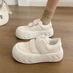 Damen Chunky Sneakers mit verstellbarem Klettverschluss und dämpfender Sohle R&B