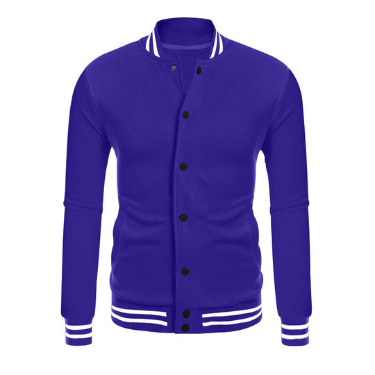 Herren Sport-Jacke im College-Stil mit praktischen Taschen und modernem Schnitt R&B
