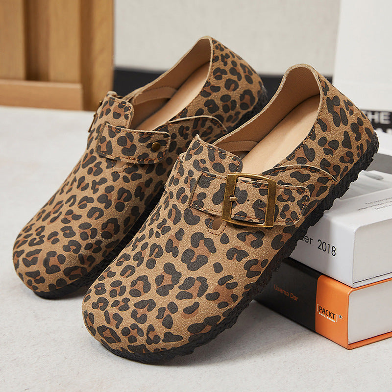 Damen Modische Clogs mit Pferdeschweif-Muster R&B