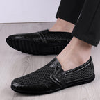 Herren Bequeme und atmungsaktive Slippers mit perforiertem Obermaterial R&B