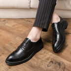 Damen Klassische Brogues aus Leder R&B